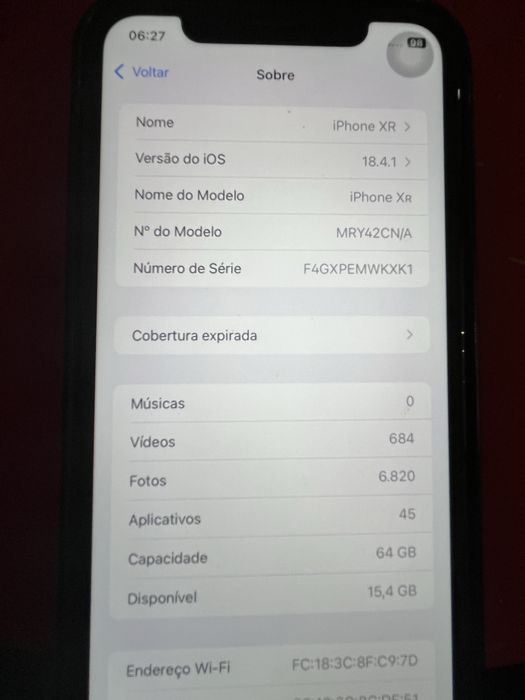 Iphone XR  100€
