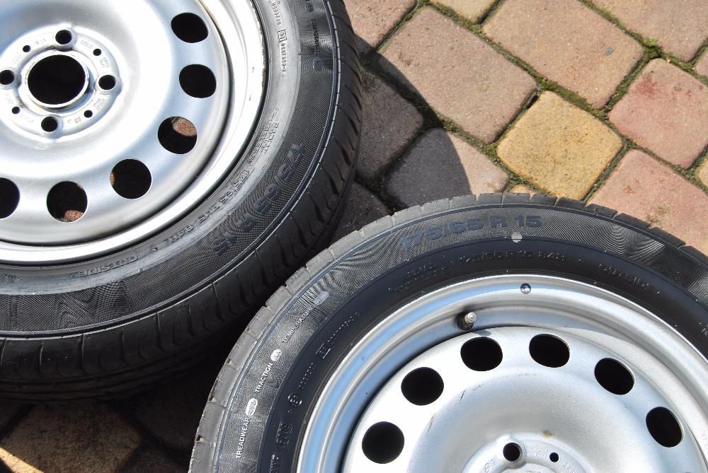Felgi OEM MINI 4x100 + opony Continental letnie 175/65/R15