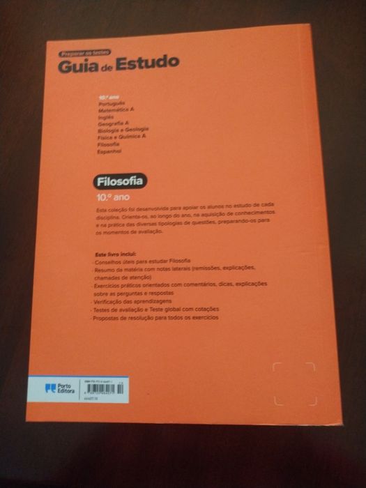 Livro guia de estudo filosofia 10 ano64553327009923121
