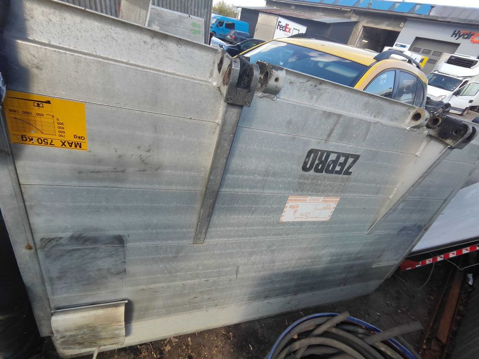 Windy załadowcze ZEPRO /750 kg /12V / 1450mm/ po regeneracji