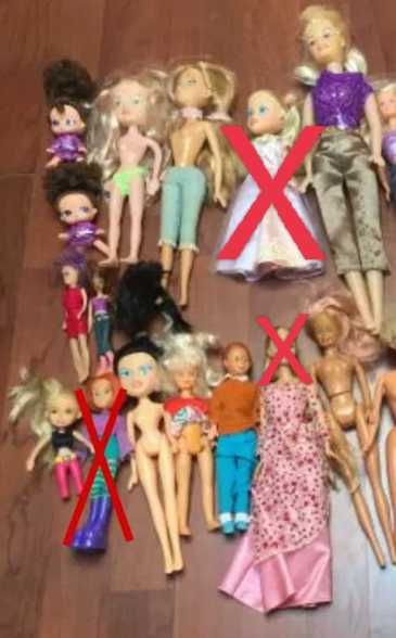 Barbies e acessórios