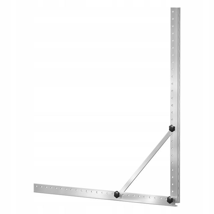 Uchwyty montażowe do paneli słonecznych VEVOR 127 cm regulowane 0-90