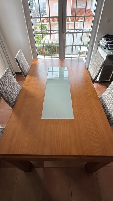 Mesa refeições extensível