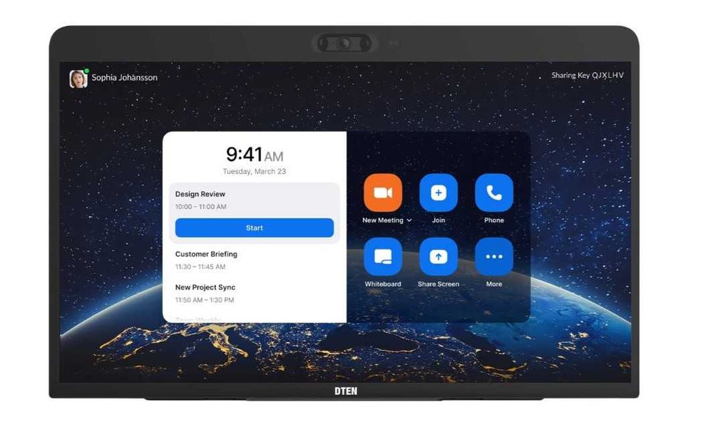 Monitor DTEN Me 27" FullHD Zoom Wideokonferencje