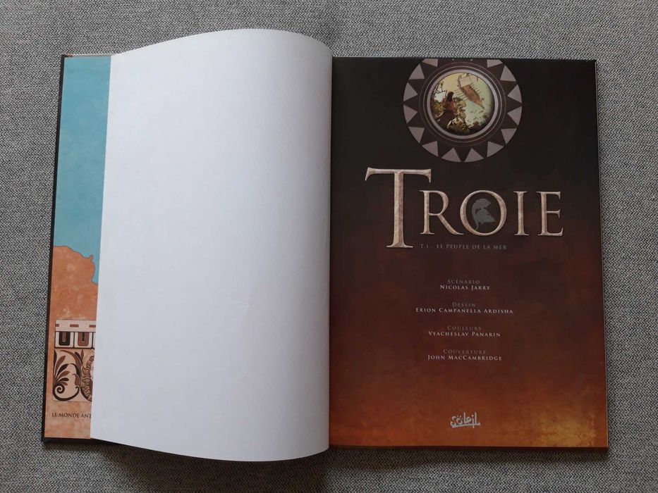 BD "Troie - Le peuple de la mer"