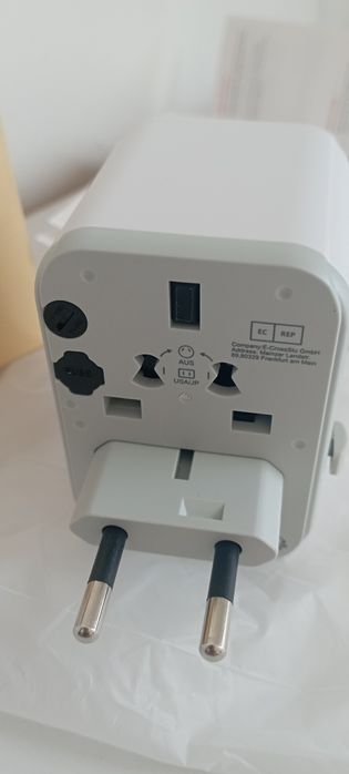 Adapter podróżny, przejściówka,USB