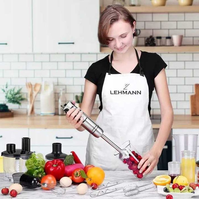 Mikser Ręczny Mocny Blender Wielofunkcyjny Do Smoothie I Zup NOWY
