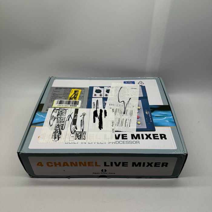 4-kanałowy profesjonalny MIKSER WEYMIC F4 USB Bluetooth