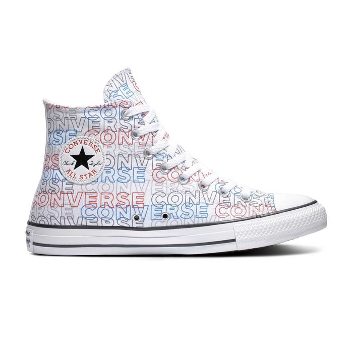 Converse Chuck Tailor All Star Wordmark Print Hi. Новые.