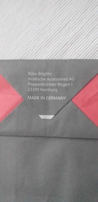 Czarna obróżka na szyję marki Bijon Brigitte (Germany)