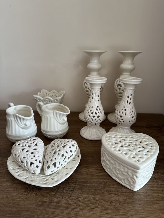 Ceramiczne ozdoby ażurowe