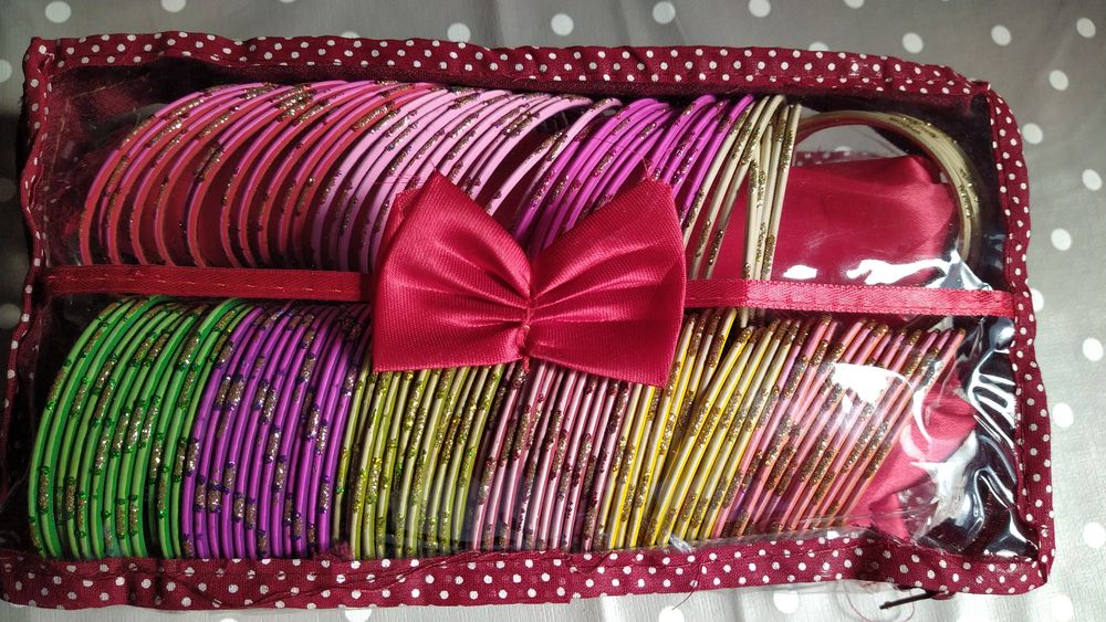 [Novo] Conjunto Pulseiras Tradicionais Indianas em Alumínio
