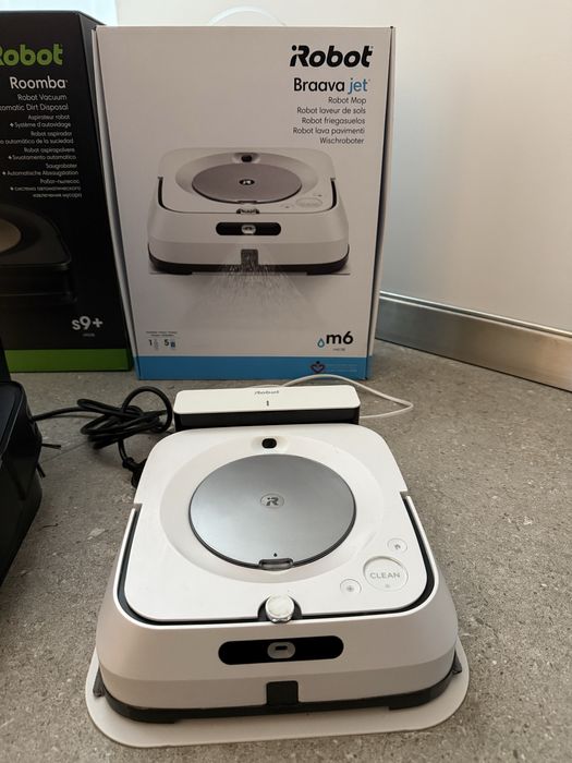 Robot Roomba s9+ i Braava jet m6