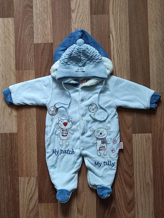 Комбінезон теплий і шапочка