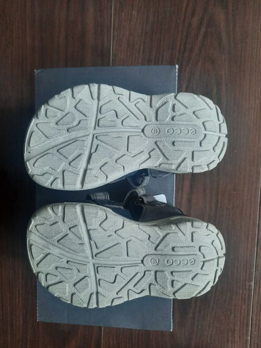 Новые кожаные босоножки ECCO с закрытой пяткой мальчику, оригинал, 19
