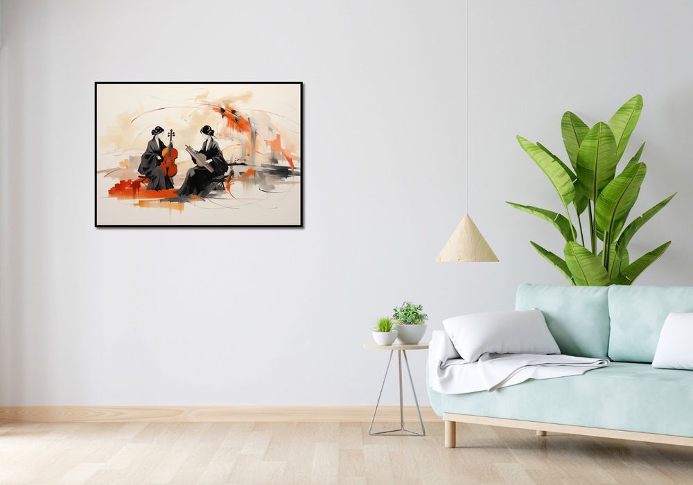 Plakat 100x70cm Harmonia Ciszy