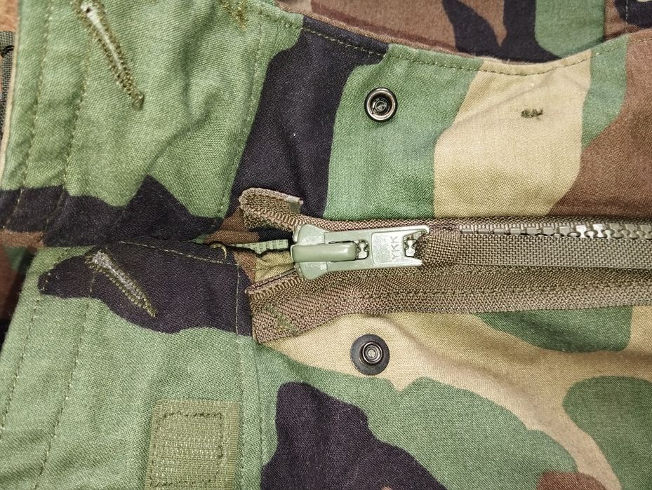 Kurtka US Army M65 kontraktowa camo woodland L