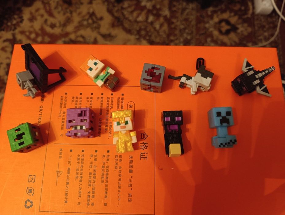 Фигурки Minecraft