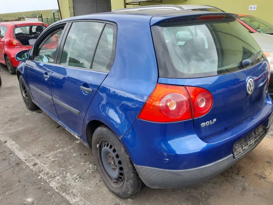 VW GOLF V LC5J maska klapa lampa błotnik drzwi zderzak części