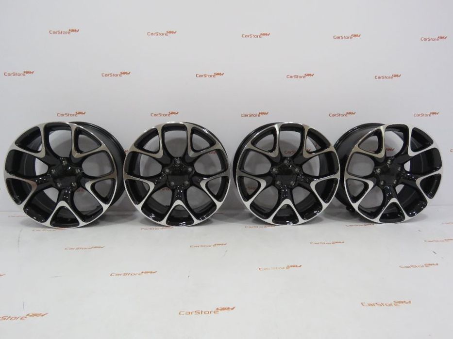 Jantes Look Opel Astra OPC 17 x 7 et35 5x105 Preto + Polido