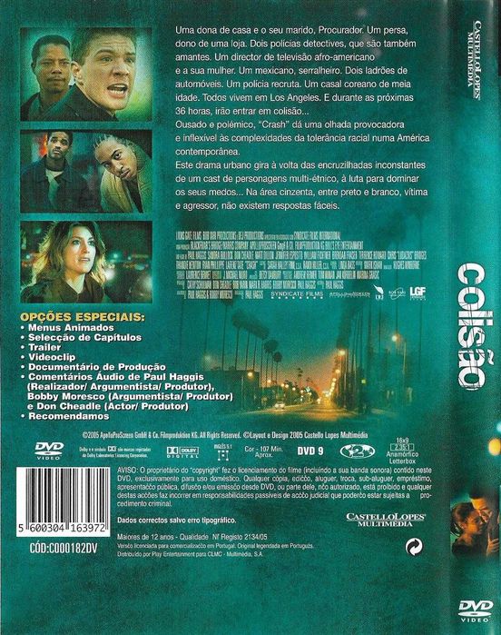 Colisão - - - Filme - - - - - DVD