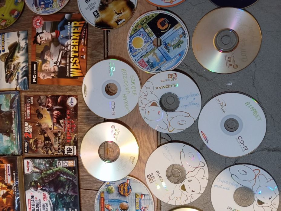 Płyty z grami dla dzieci