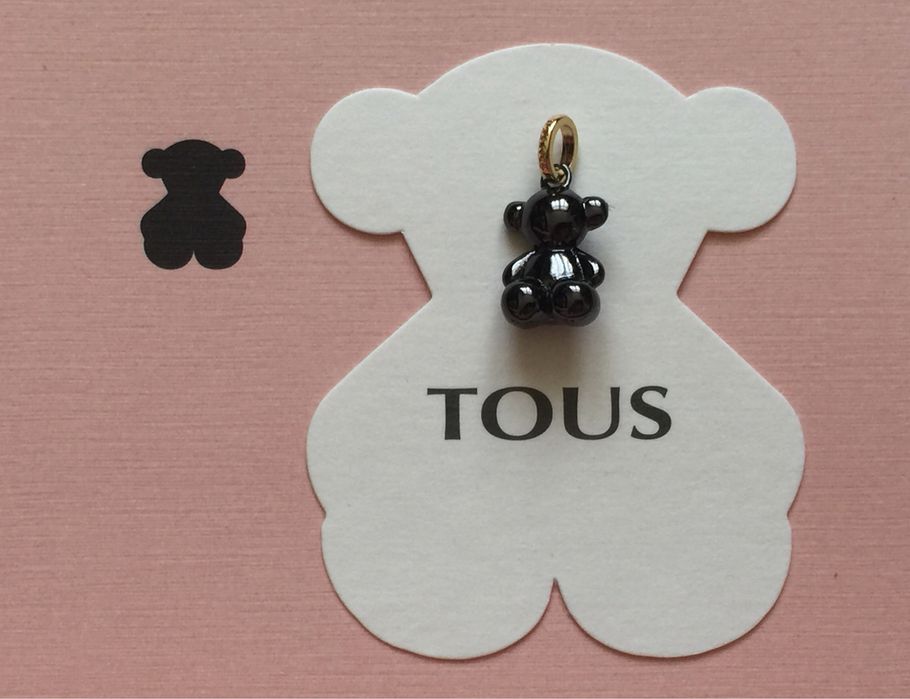 Tous wisiorek Bold Bear 16 mm czarny