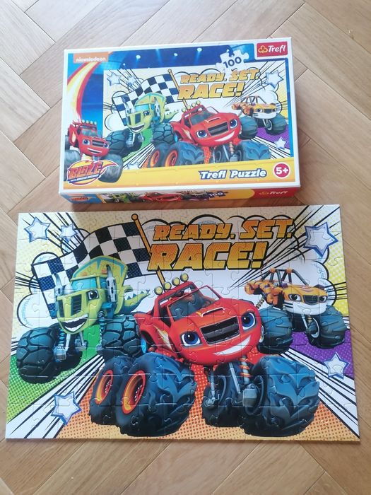 Puzzle Trefl Psi Patrol Blaze Spider-Man 100 160 elementów