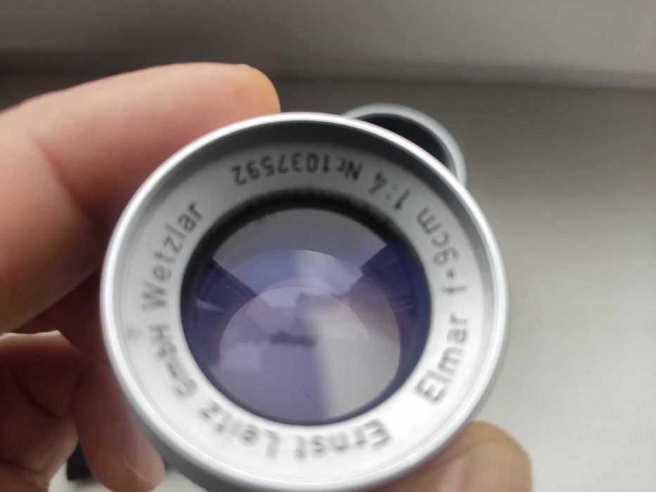 Leica Elmar. 9 см. Хвостовик М39.