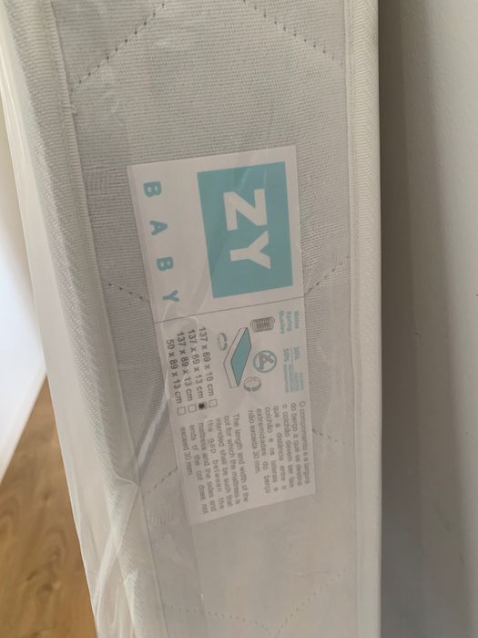 Colchão de molas para cama Tipi 140X70Cm Zy Baby