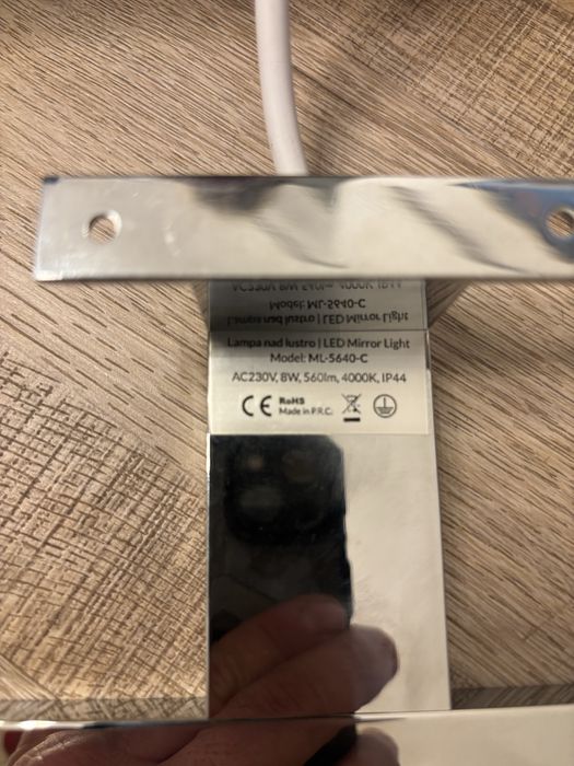 Lampa łazienkowa na lustro KINKIET LED