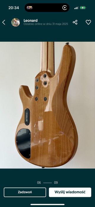 Gitara Basowa Yamaha TRB1006J Bas 6 strunowy + pokrowiec