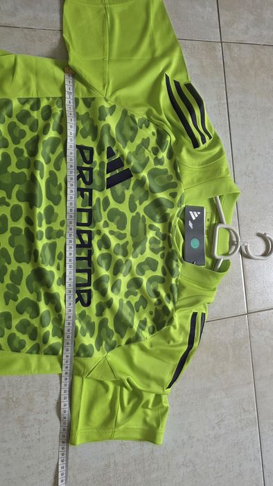 Koszulka techniczna męska Adidas  zielona roz.M