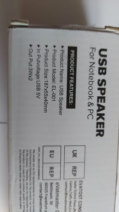 NOWY Głośnik Zetiy do Laptopów i Pc
