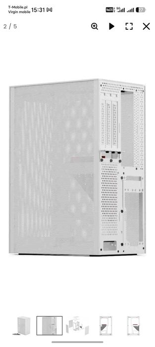 Obudowa SFF ssupd meshicious - raiser pcie 4.0