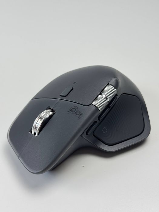 Бездротова лазерна миша Logitech MX Master 4 for Business Graphite - Bluetooth/USB-приймач, бічне коліщатко прокручування, підключення до 3 пристроїв