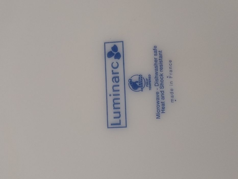 Talerze deserowe Luminarc rzadki wzór  6 szt