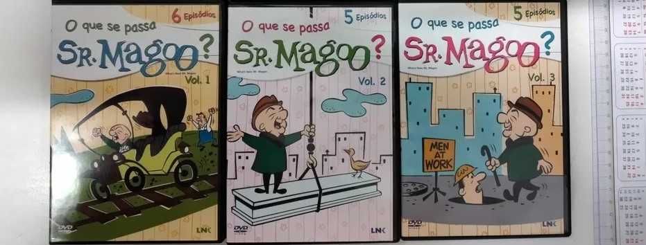 DVD animação - Mr.Magoo, Disney, Pokemon e outros