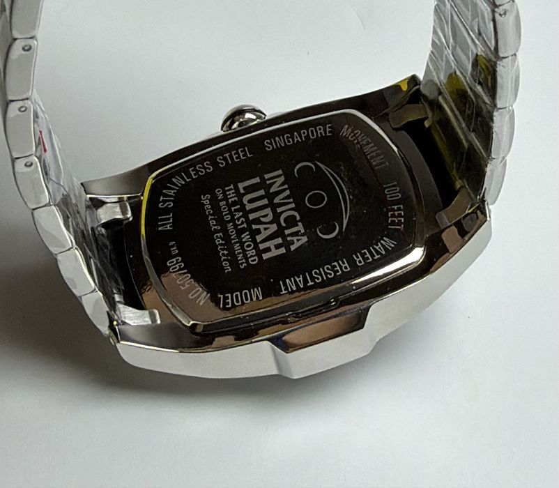 Invicta 50799, інвікта сріблясті, годинник інвікта лупа, invicta lupah