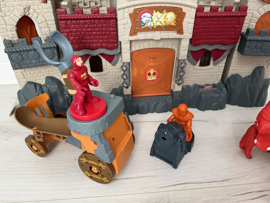 ZAMEK Fisher Price Imaginext SMOK RYCERZE