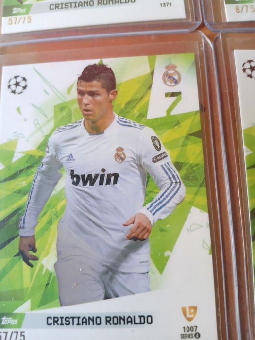 Cartas numeradas cristiano ronaldo