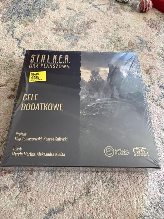 Stalker gra planszowa cele dodatkowe folia