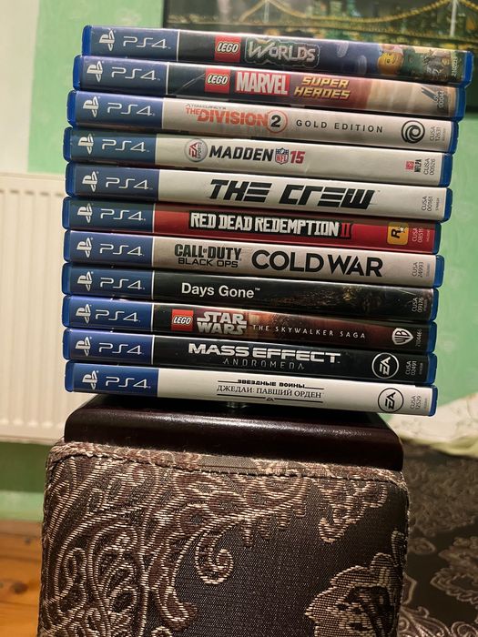 Диски для  ps4 бу