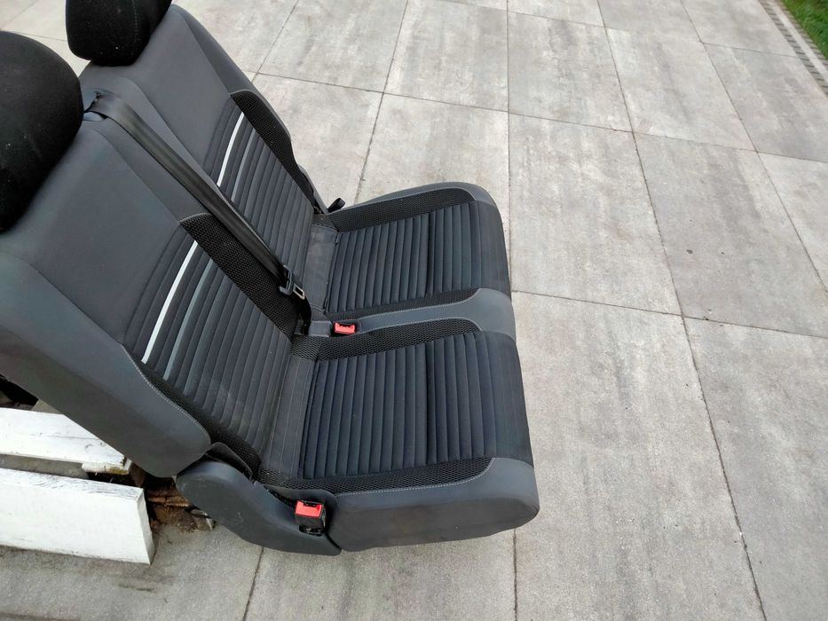 VW CADDY III 3    kanapa fotele 2 rzad siedzenie tylne tyl