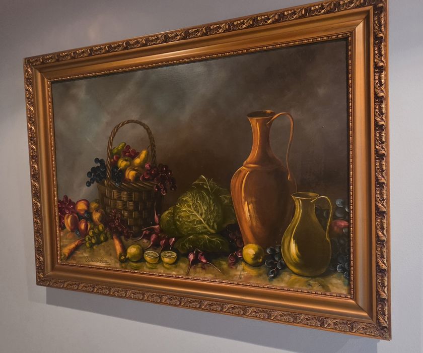 Pintura a óleo s/tela - Carlos dos Santos