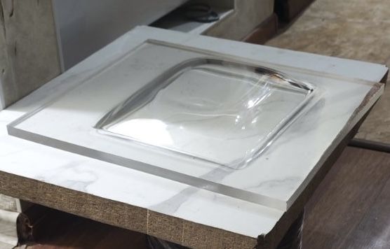 Крышка вакуматора, кришка акріл, виготовлення
