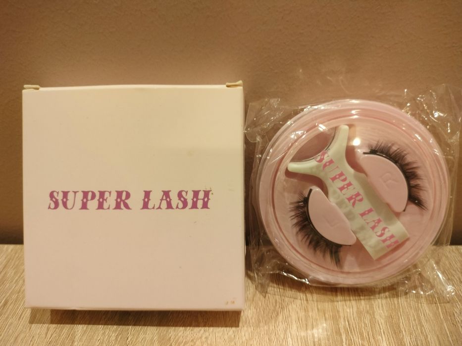Rzęsy magnetyczne Super Lash – model Kocie, NOWE w folii + pęseta / aplikator