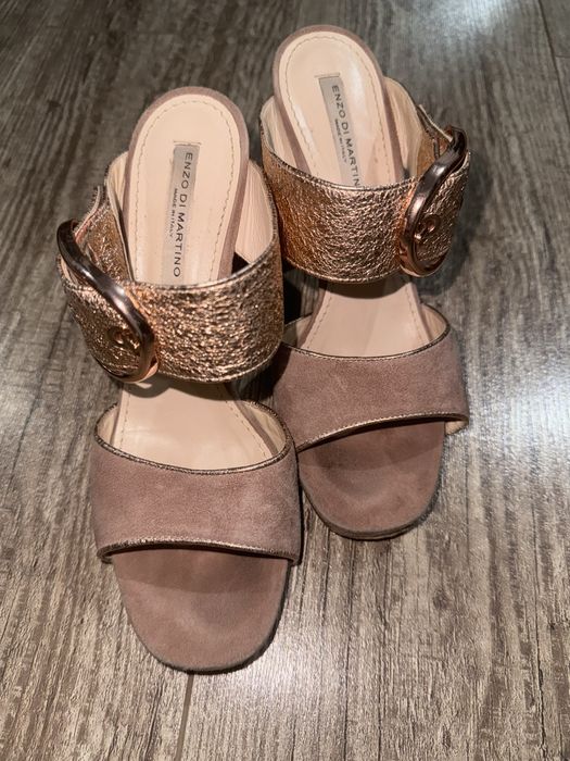 Босоніжки Італія 36 розмір натуральна шкіра замш