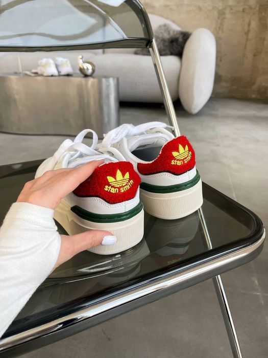 АНОНС! Adidas Stan Smith Bonega 36 37 38 39 40 адідас стен сміт білі адіки