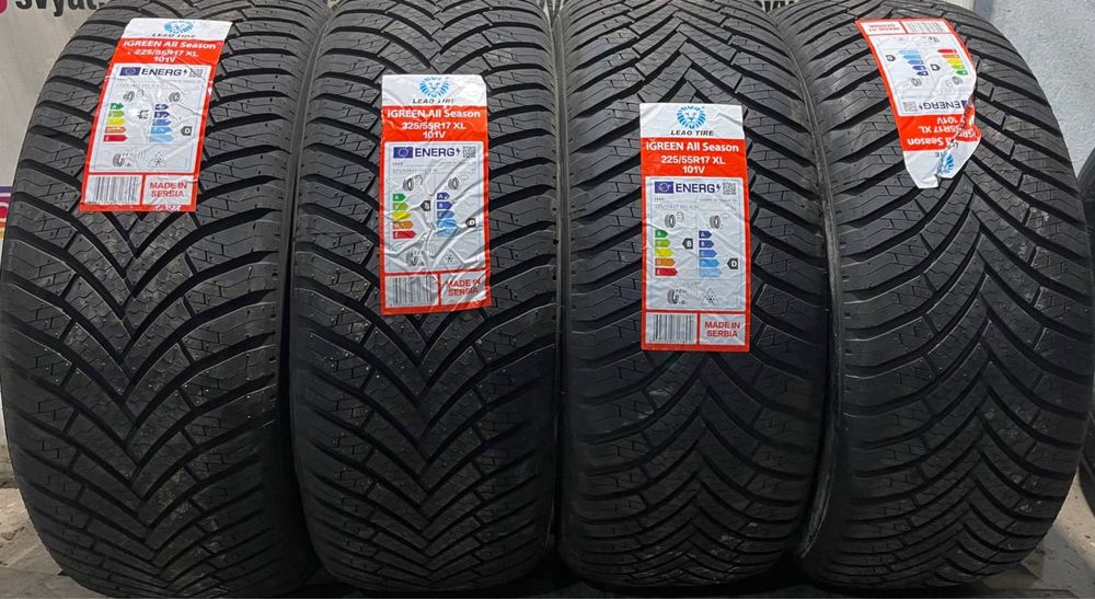 Шины 225/55R17 101V XL iGREEN All Season 3PMSF LEAO SERBIA всесезонная